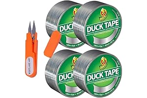 Silver Duct Tape Metallic Finish, 1.88in x 10yd - Ultimate Repair, Craft, Decor Adhesive