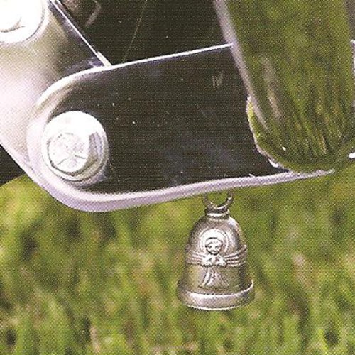 Guardian® Bell Motorcycle Biker Luck Gremlin Riding Bell Hanger (Original Version), Standard, Silver #TOP4