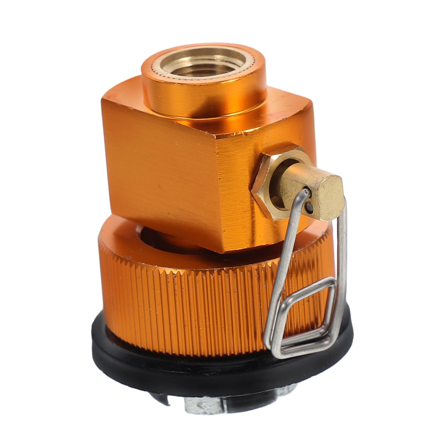 KONTONTY Quick Gas Transfer Valve Propane to Isobutane Converter Compact Camping Stove Part