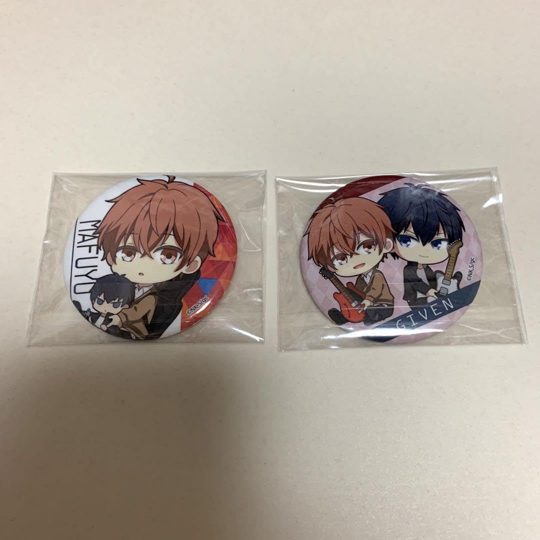 【ギヴン】上ノ山立夏 イラスト展 缶バッジ 原作画 ギヴン】上ノ山立夏 イラスト展 缶バッジ 原作画