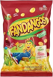 Salgadinho Fandangos Presunto Elma Chips Pacote Pequeno Kit 12 Und