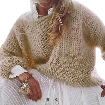【U LAN】Olin Mohair Loose Fit Stripe Knit U LAN】Olin Mohair Loose Fit Stripe Knit