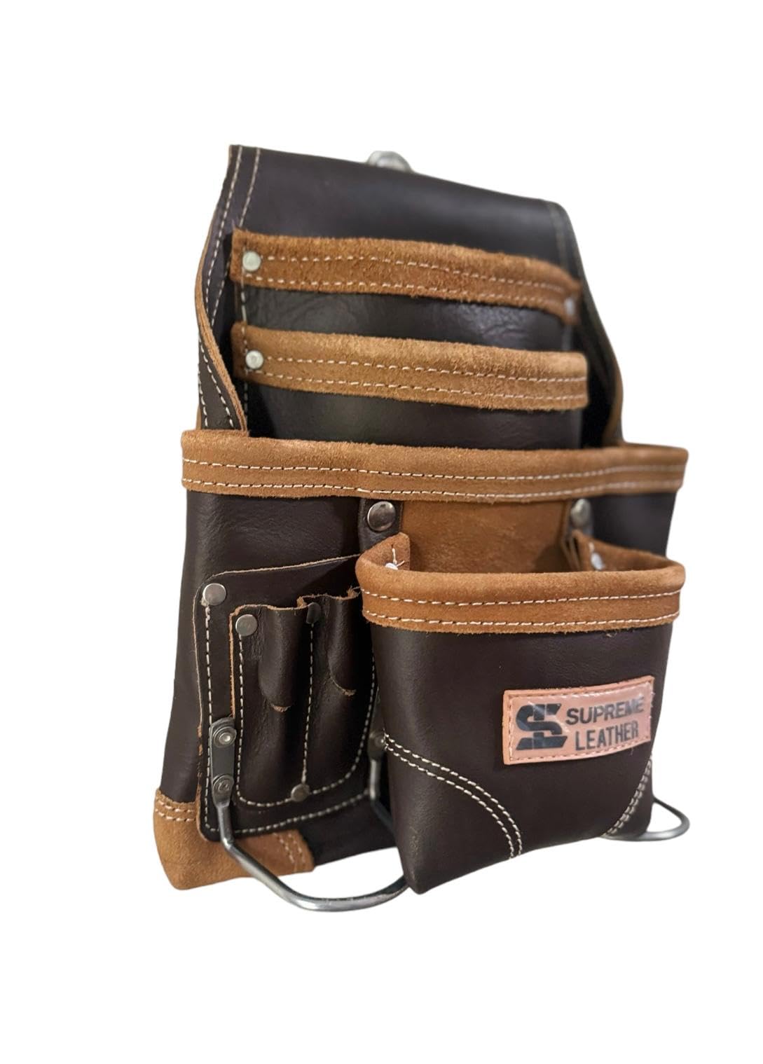 本革ライザーポーチ　ツールバック Amazon.co.jp: Supreme Leather Supreme Leather Tool Pouch