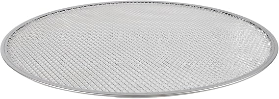 Non-Stick Pizza Tray Aluminum Mesh Pizza Screen Baking Tray, Round Pizza And Pasta Baking Pan For Even Heat Distribution, Reusable Kitchen Tool For Home Oven, Cookware Accessory(14 in)