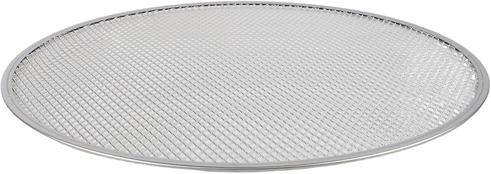 Non-Stick Pizza Tray Aluminum Mesh Pizza Screen Baking Tray, Round Pizza And Pasta Baking Pan For Even Heat Distribution, Reusable Kitchen Tool For Home Oven, Cookware Accessory(14 in)