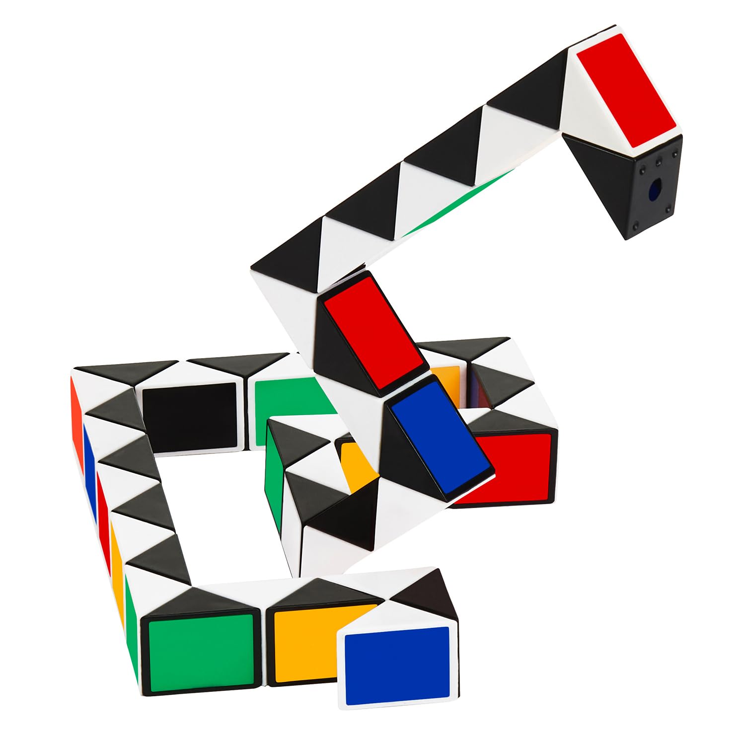 Amazon Brand - Jam & Honey Magic Snake Rainbow Puzzle Cube 48 Pieces | Brain-Boosting Educational Toy for Creative Thinking, Memory Skills & Color Recognition for Ages 3+ | BIS Approved, Kids