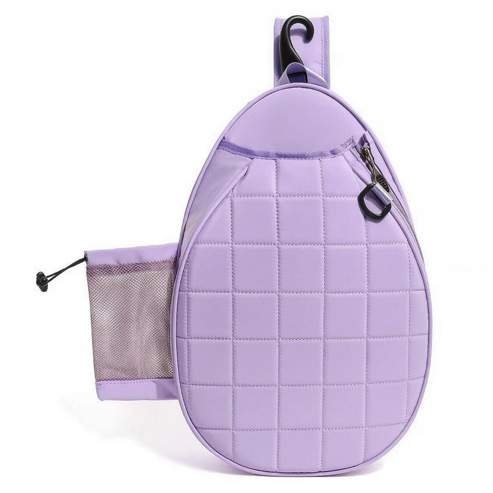 Zaino Sport Donna Borsa Racchette Tennis Borsa Padel Borsa Badminton Borsa con Imbottitura Protettiva E Scomparto Principale con Cerniera Adatta per