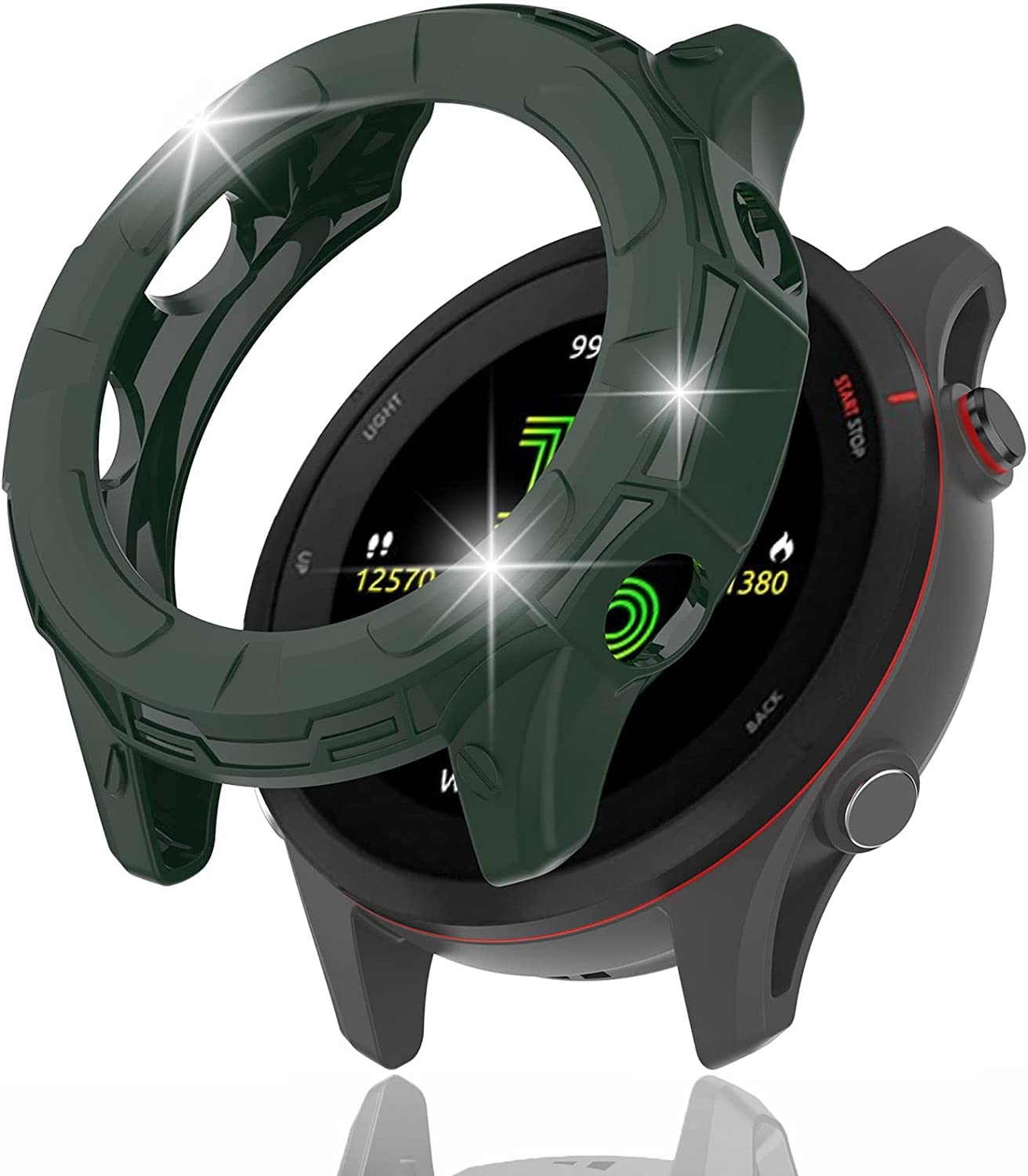 Miimall Case Compatible with Garmin Forerunner 255S/Forerunner 255S Music