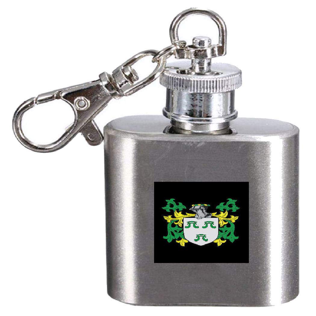 Flasque gravée Harper Family Blason 28,3 g en acier personnalisé