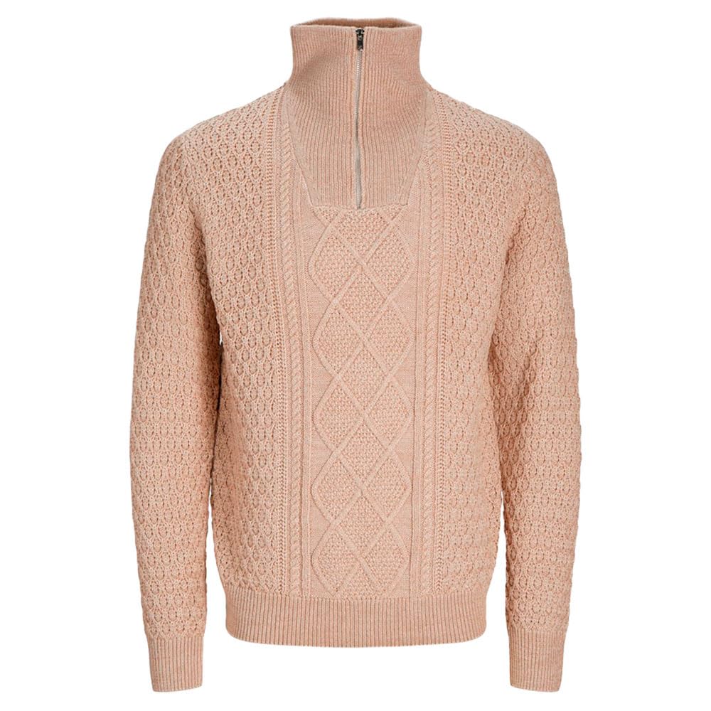 JACK & JONES Sweter z dzianiny Mężczyźni Jprblunorth Knit High Neck Sn