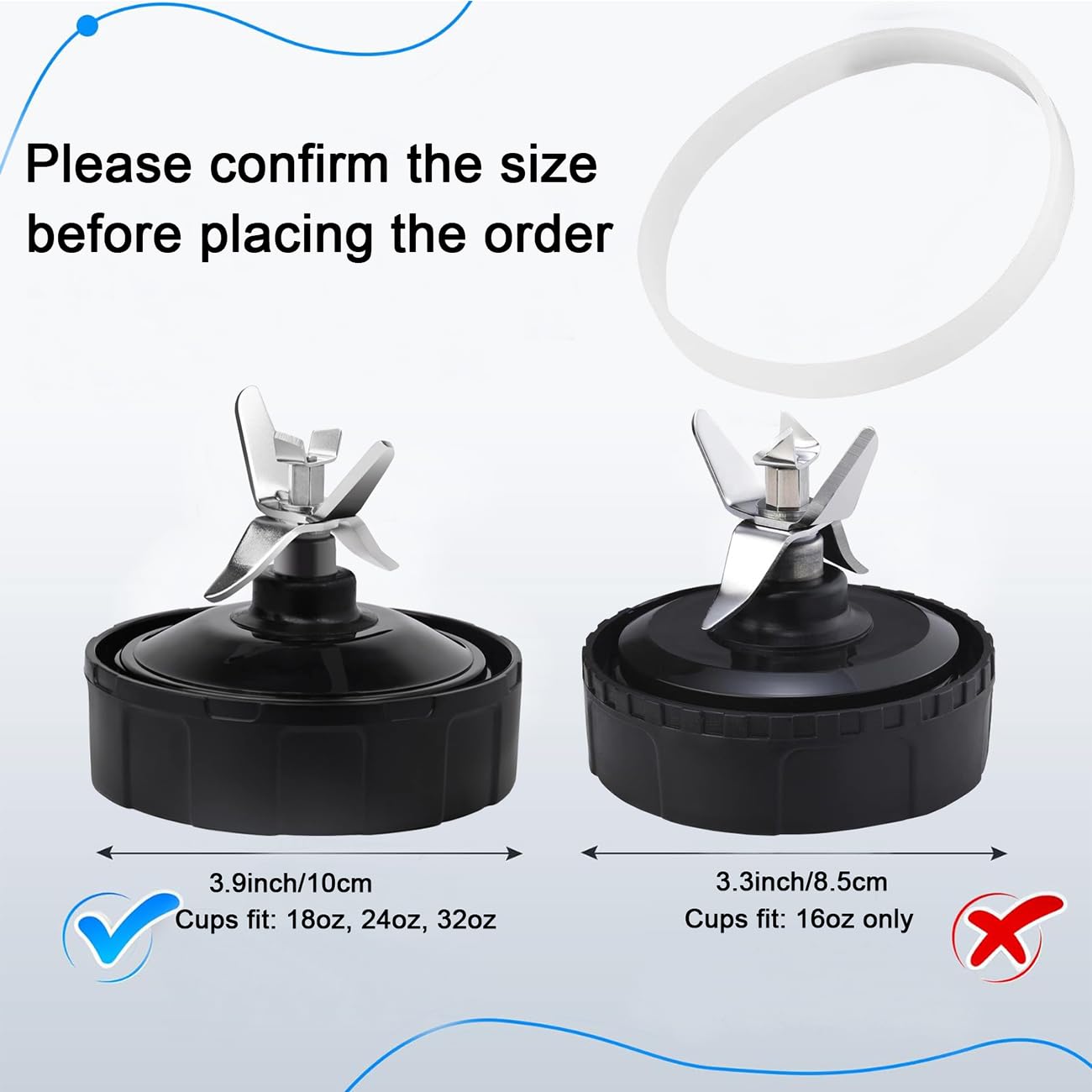 Ninja blender blade assembly seal replacement