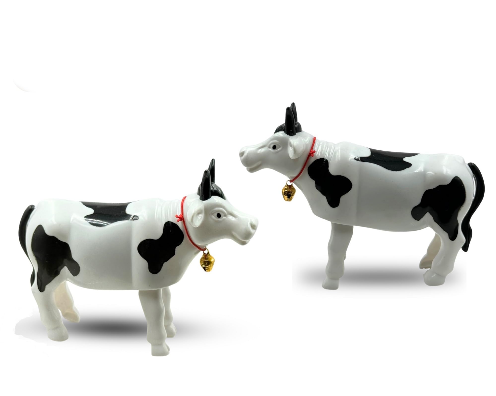 Happy Turtle - Wind Up Cow Toy - Key Rotating Toy - Smooth Moving Cow - Strong Plastic (Pack of 2)-image-37