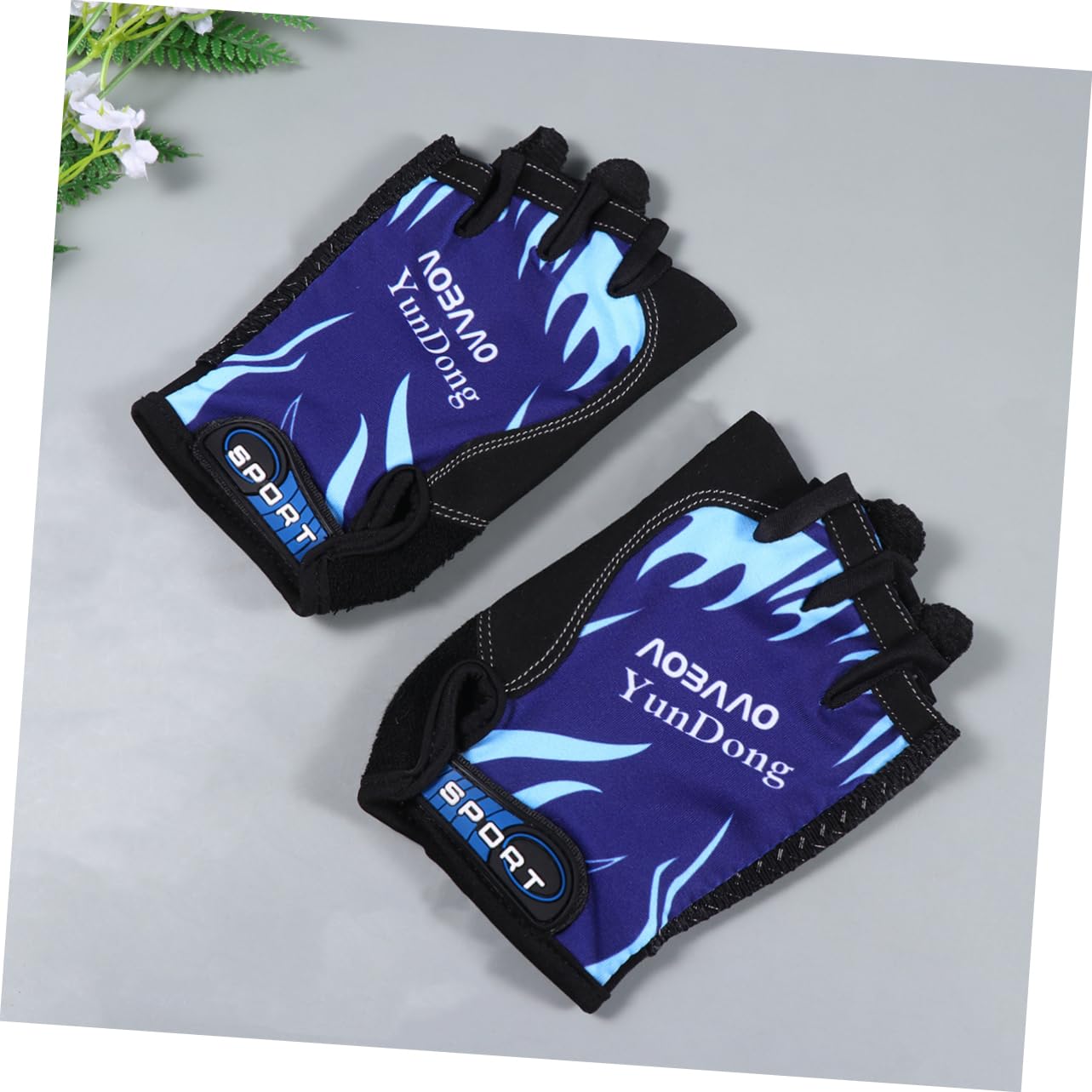 FOMIYES Warmth Breathability Half Finger Gloves Biking Gloves for Cold Weather