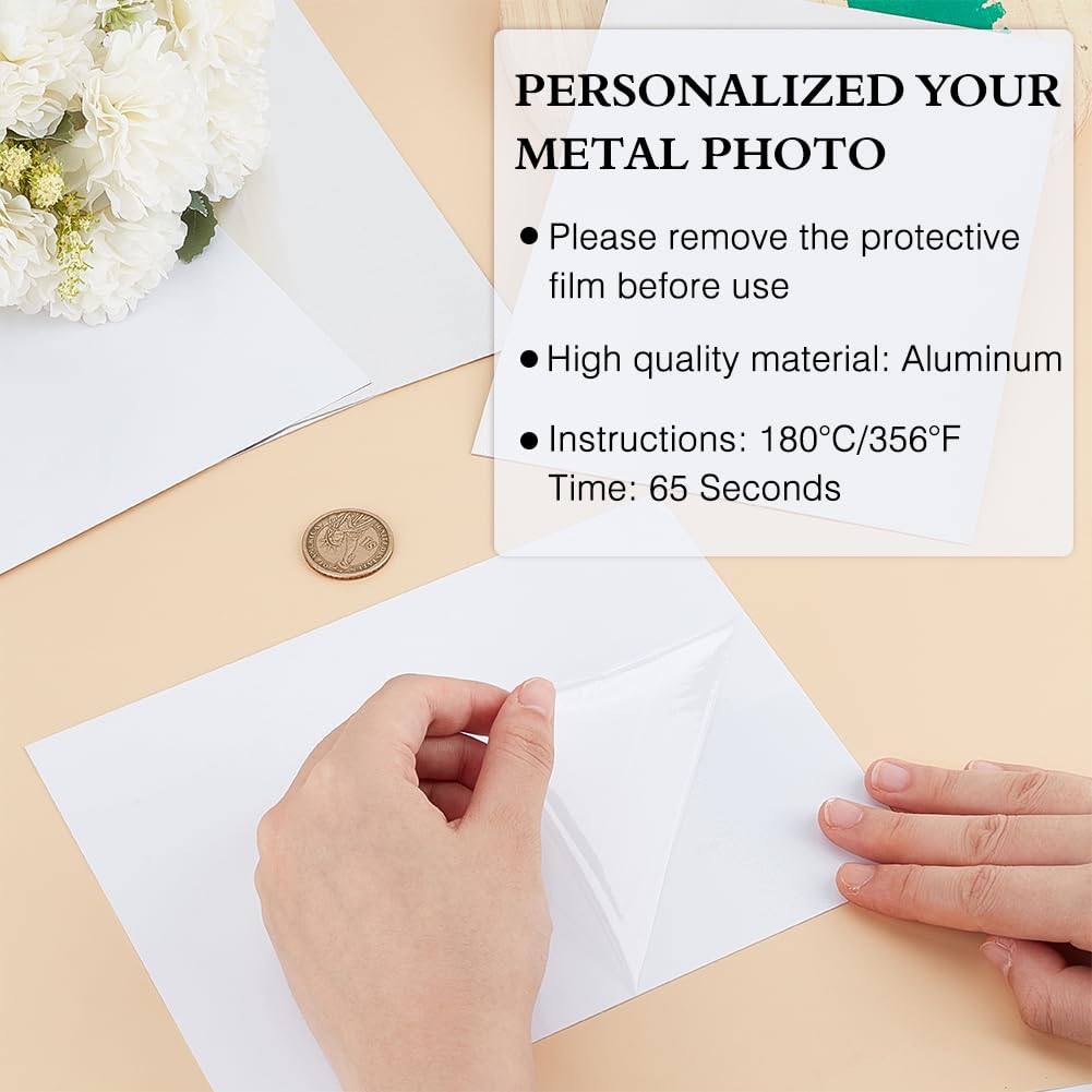 CRASPIRE 10PCS Sublimation Aluminum Photo Panel Blank Metal - View #13