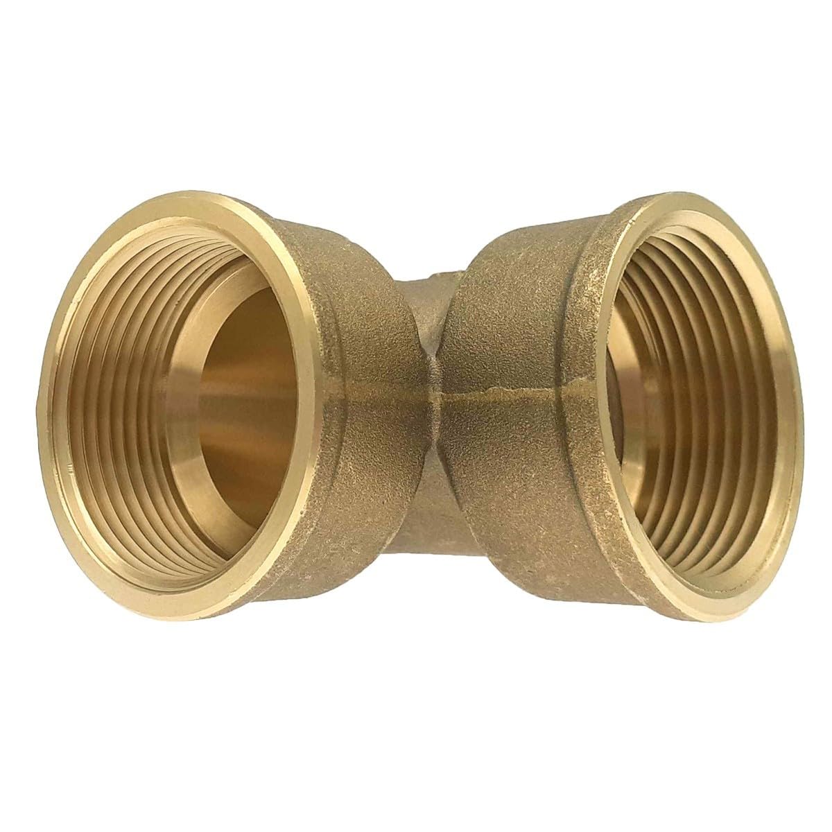 Raccord coudé égal 90° femelle en laiton à visser Ø 5/4" - lot de 10