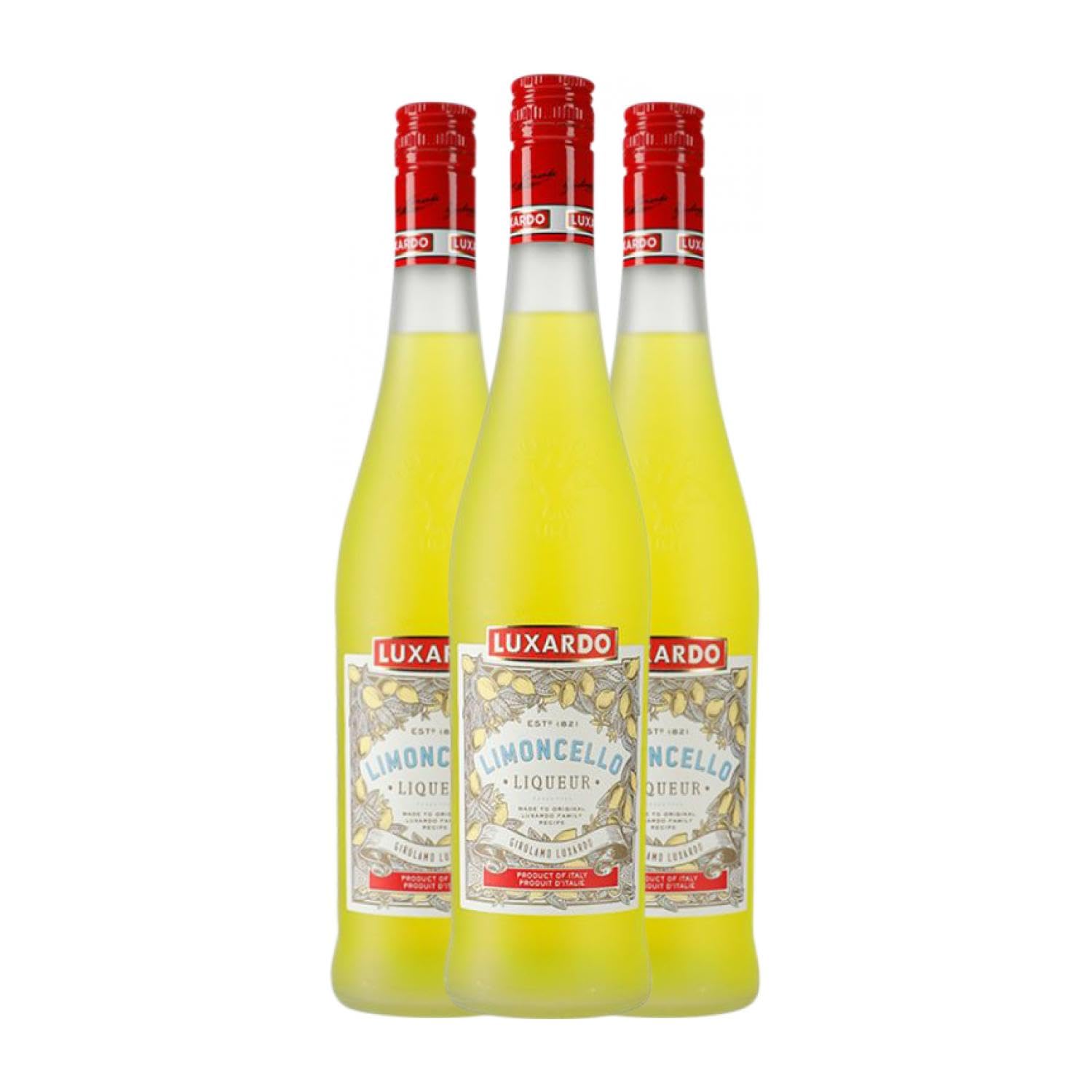 Licores Luxardo Limoncello 70 cl (Caja de 3 Botellas de 70 cl)