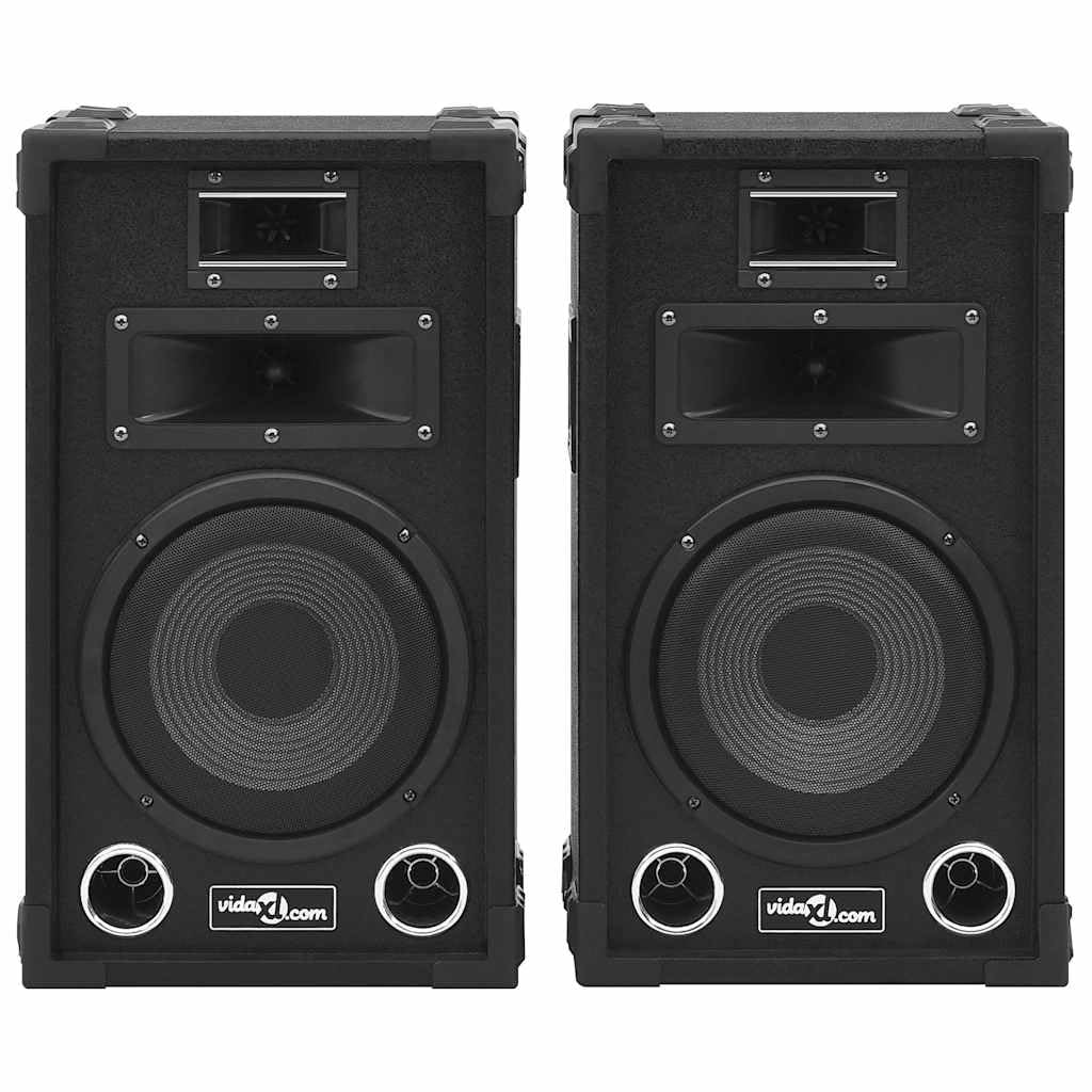 Zestaw 2 pasywnych głośników 800 W, głośniki HiFi z Bass Reflex