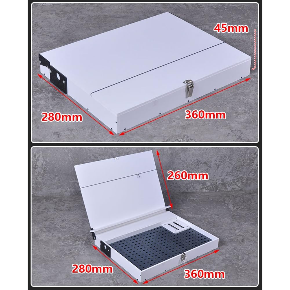 Postazione di lavoro per modellismo con luce LED e lente d'ingrandimento per montaggio di precisione e progetti di hobby