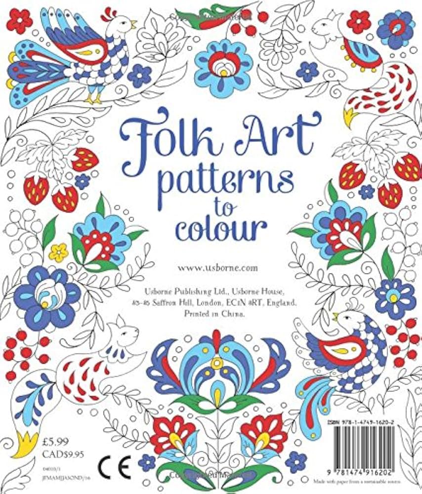 Folk Art Patterns to Colour: Megan Cullis: 9781474916202: Amazon.com: Books folk-art-patterns-to-colour-megan-cullis-9781474916202-amazon-com-books