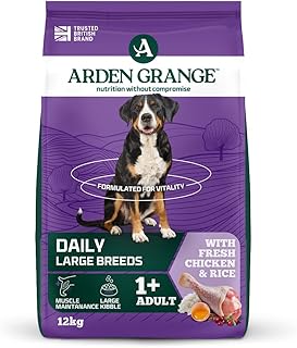 Arden Grange Adult Large Breed Dog Dry Chicken Food - 12Kg, 1 Count Price In India