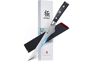 KYOKU 6.5" Boning Knife for Meat Cutting: Your Samurai's Precision for Butchering