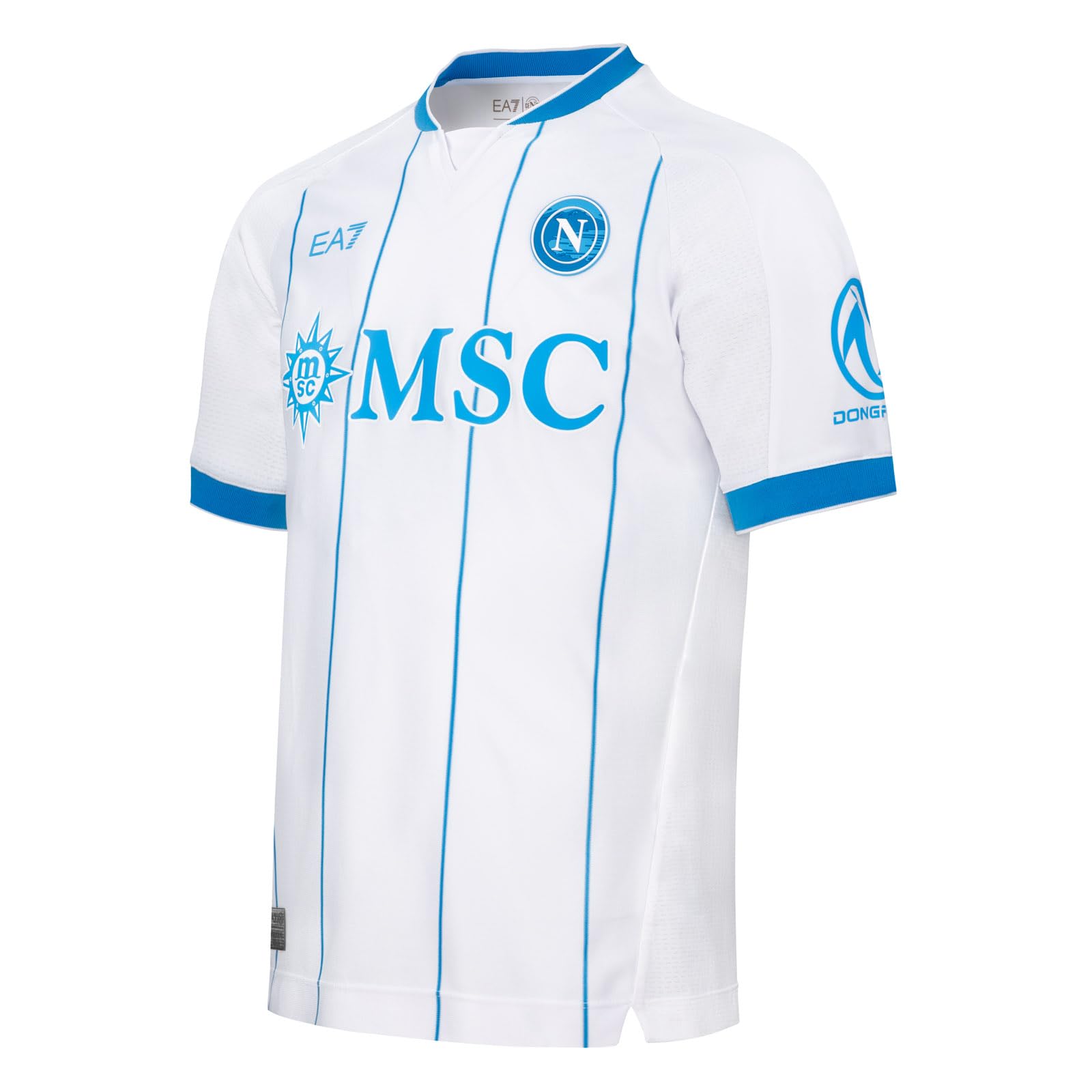 SSC Napoli Maglia Gara Away Authentic Bianca 2026/2027, Prodotto Ufficiale