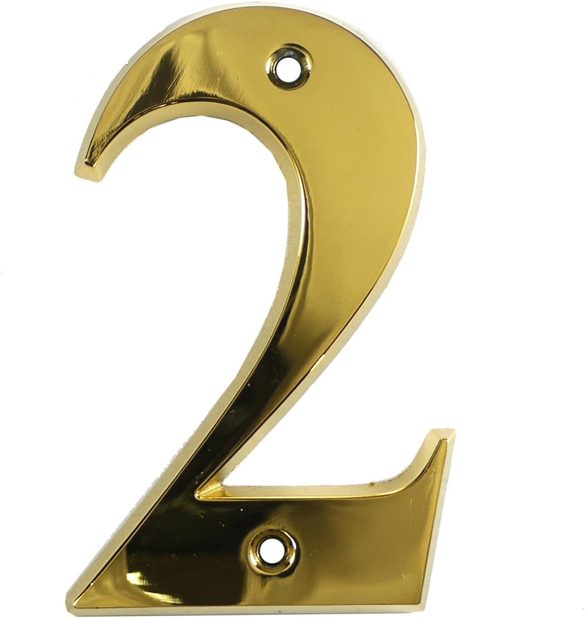 Solid Polished Brass 75mm Polished House Front Door