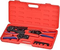 Vista 1 de iCrimp Juego de Herramientas de Crimpado PEX para Anillo de Crimpado de Cobre y Abrazadera de Cincha PEX, Crimpado y Remoción de Accesorios