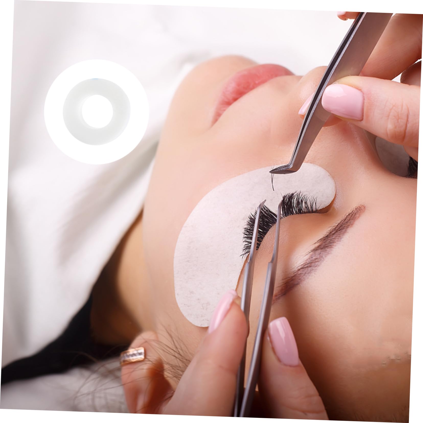 Healeved Professional Makeup Tapes for Eyelash Extensions 10 Pieces of Soft Elastic Adhesive Tapes for Beauty Salons