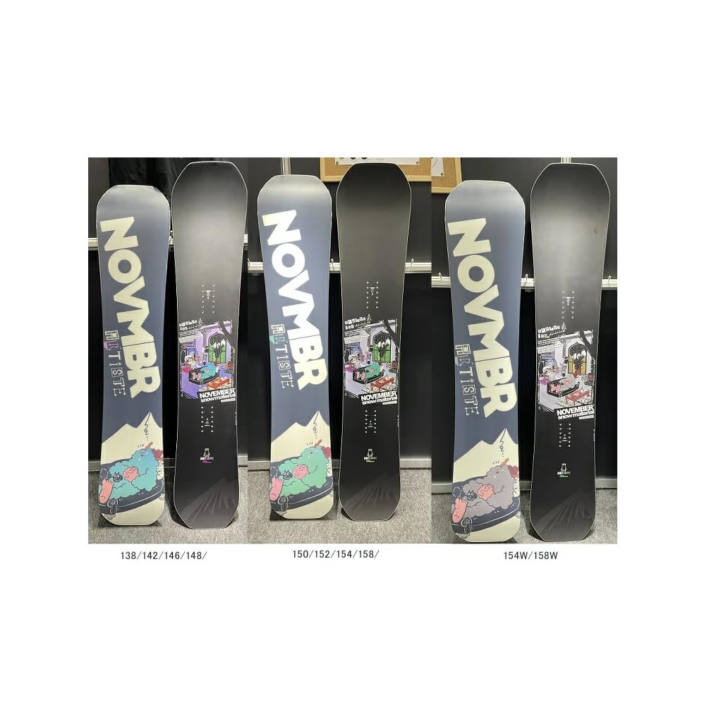 Amazon.co.jp: NOVEMBER ARTISTE WIDE (158W) November Snowboard Amazon.co.jp: NOVEMBER ARTISTE WIDE (158W) November Snowboard