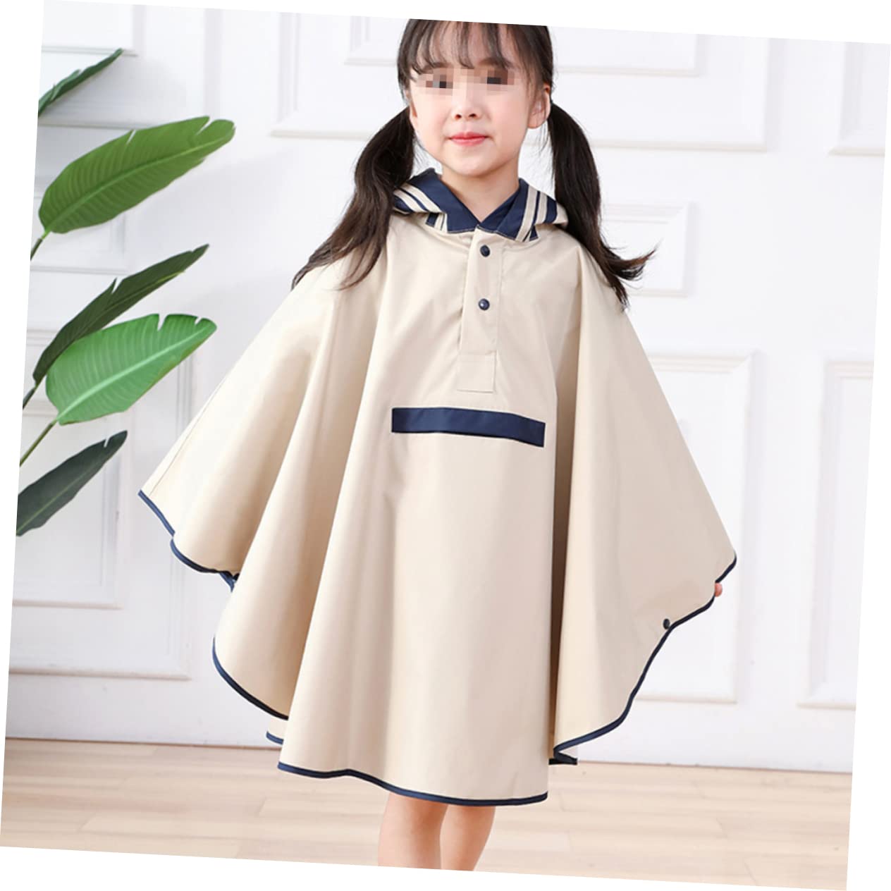 abbigliamento da pioggia per ragazze raincoat for mantello per pantaloni impermeabili poncho piovere indumenti impermeabili per impermeabile per Navy