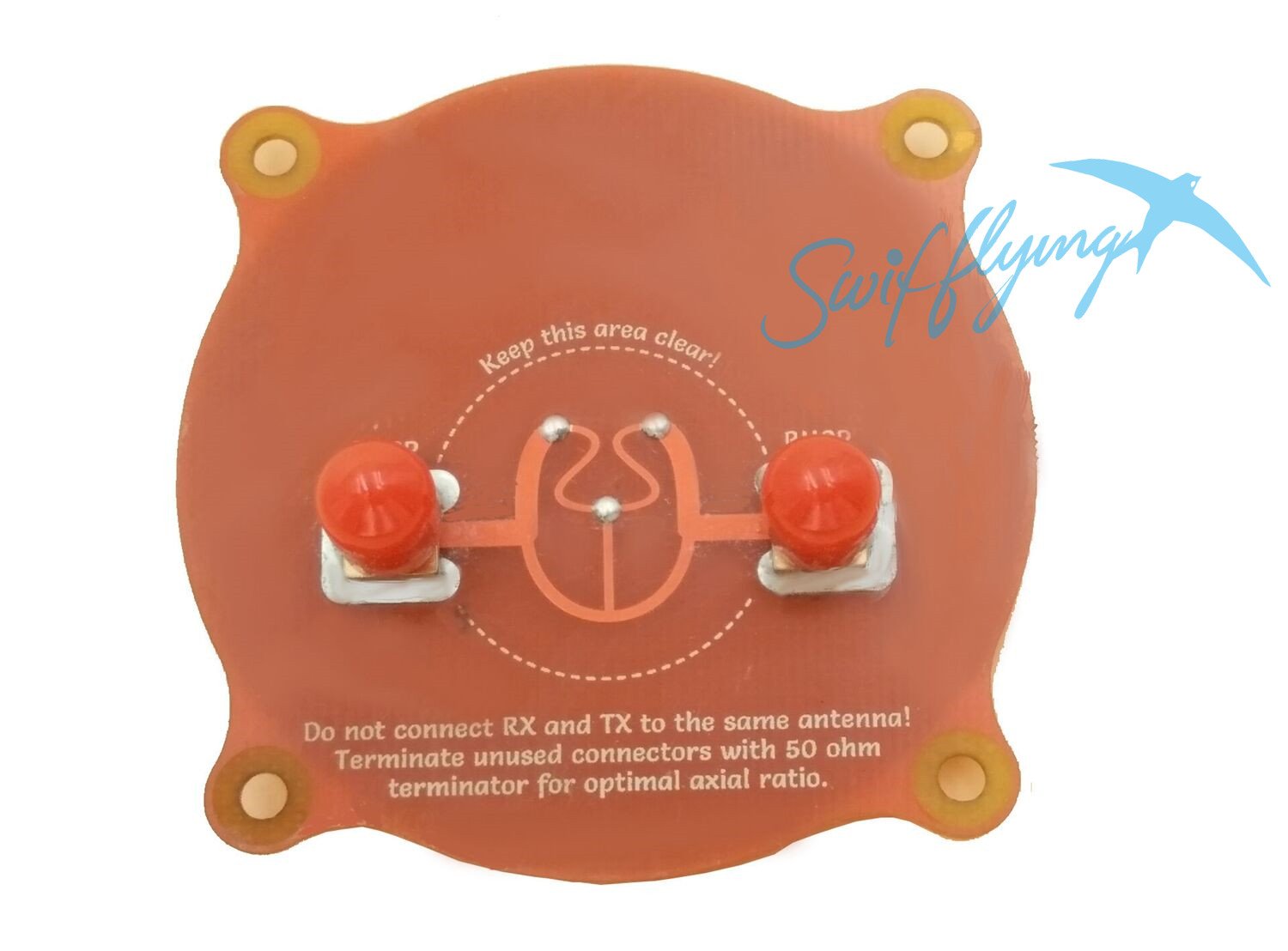 5.8 GHz 9.4dBi Triple Feed Patch Antenna SMA Male