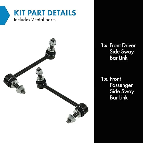 Miniatura 2 de Juego de barras estabilizadoras delanteras para Dodge Challenger Charger Magnum Chrysler 300