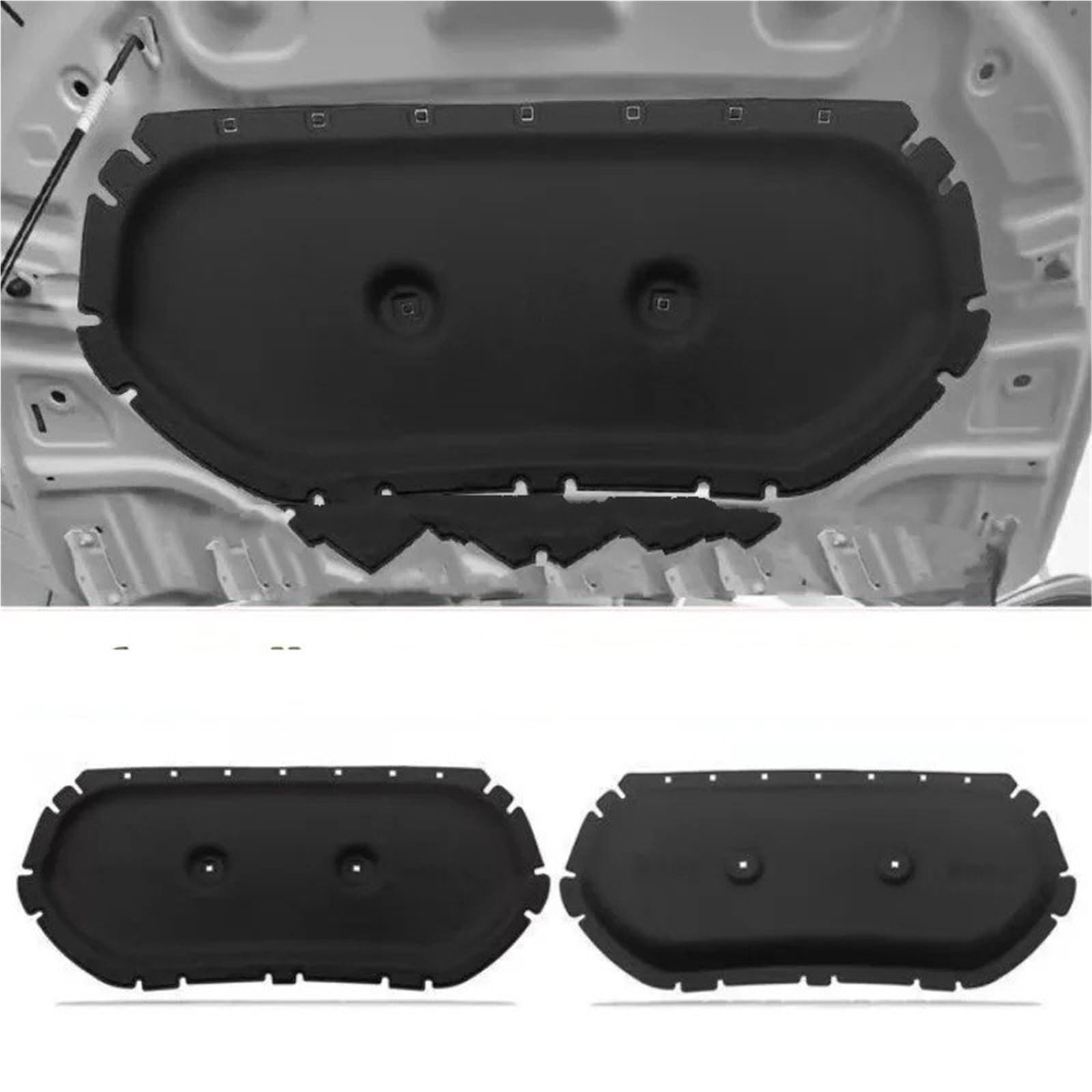 Per VW Per JETTA VS8 Cuscinetto Isolamento Termico Acustico Motore Cofano