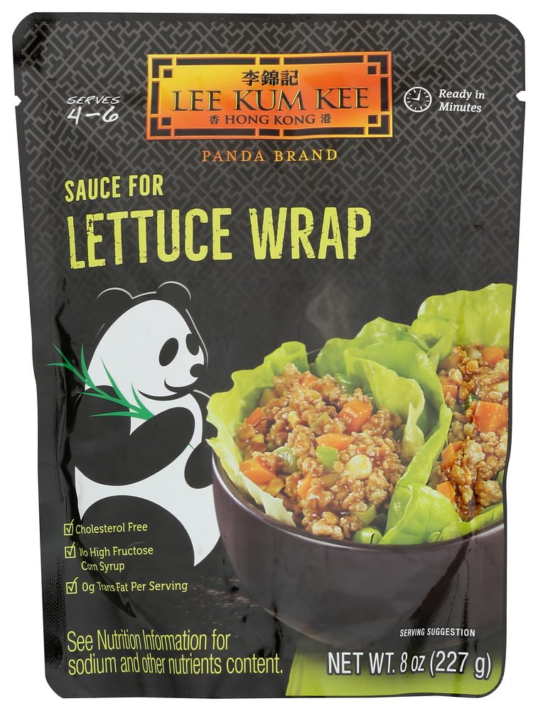 Amazon.com : Lee Kum Kee Panda Brand SAUCE for LETTUCE WRAP 8oz (4