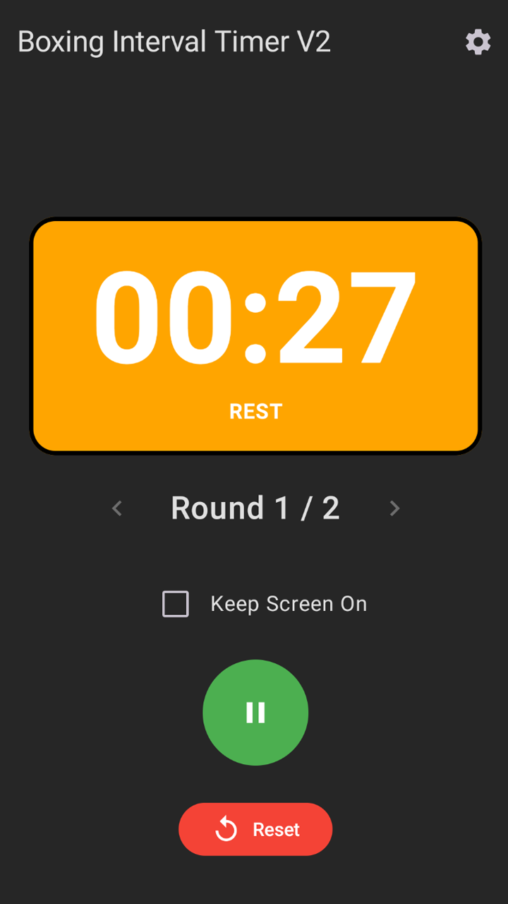 Boxing Interval Timer V2 - App on Amazon Appstore