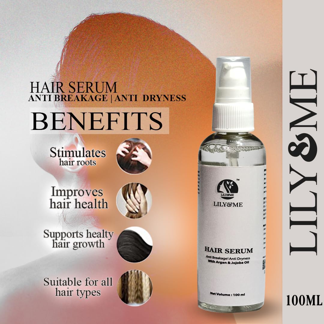 Buy LILY&ME Hair Serum for Silky & Smooth Hair, Frizzy Hair