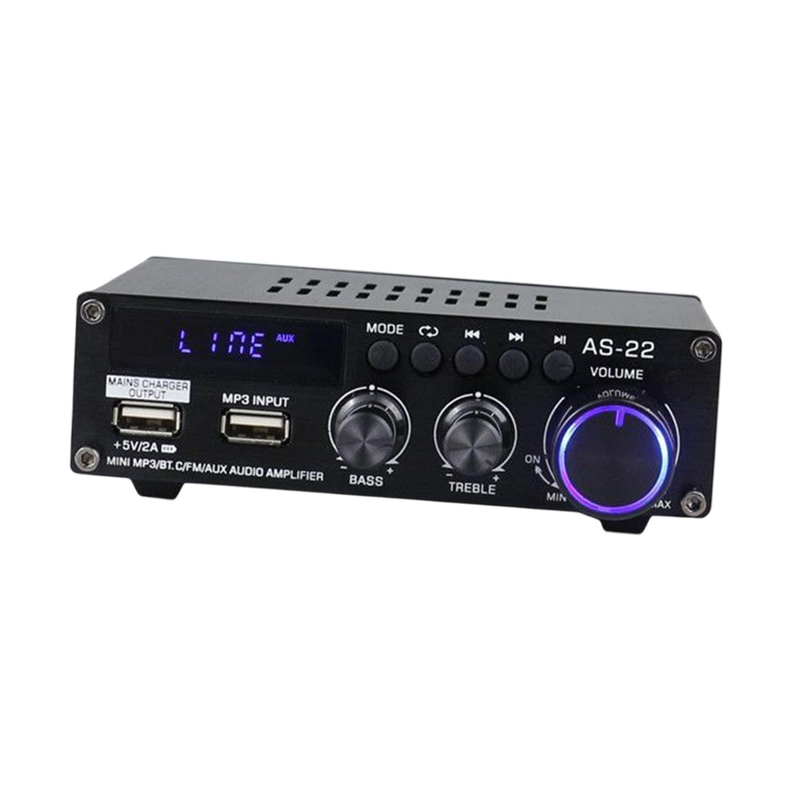 CLUB BOLLYWOOD Audio Stereo Amplifier Receiver 2 Channel Hifi Digital Power Audio Amplifier | Consumer Electronics | Tv, Video & Home Audio | Amplifiers & Preamps
