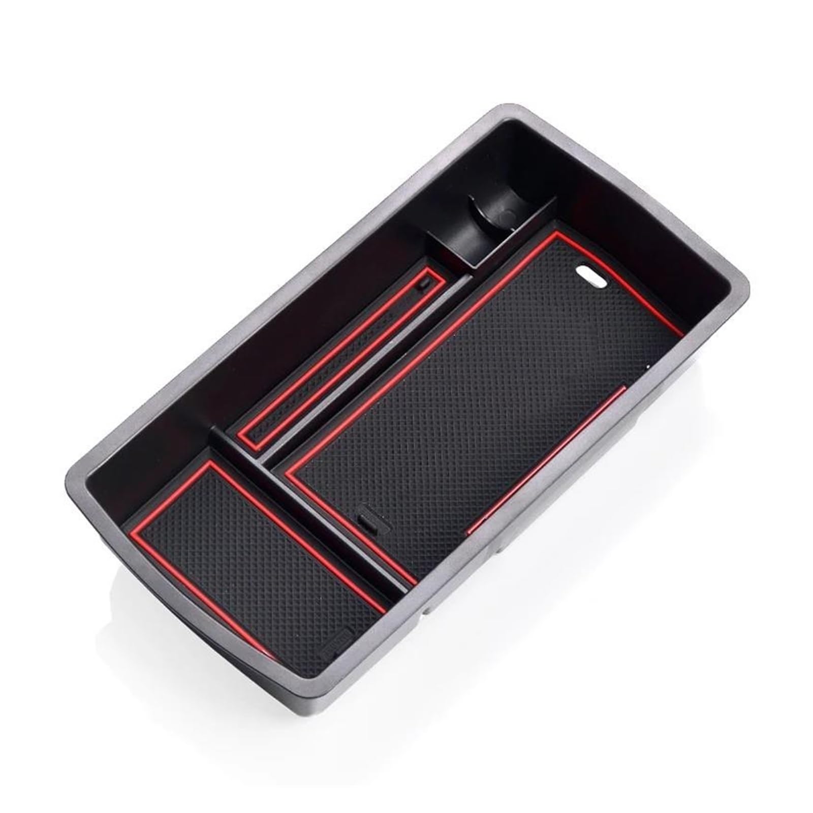 REQIANOZ For For C5 For Aircross 2017-2023 Stowing Tidying Car Organizer Internal Accessories Armrest Box Storage(Red)