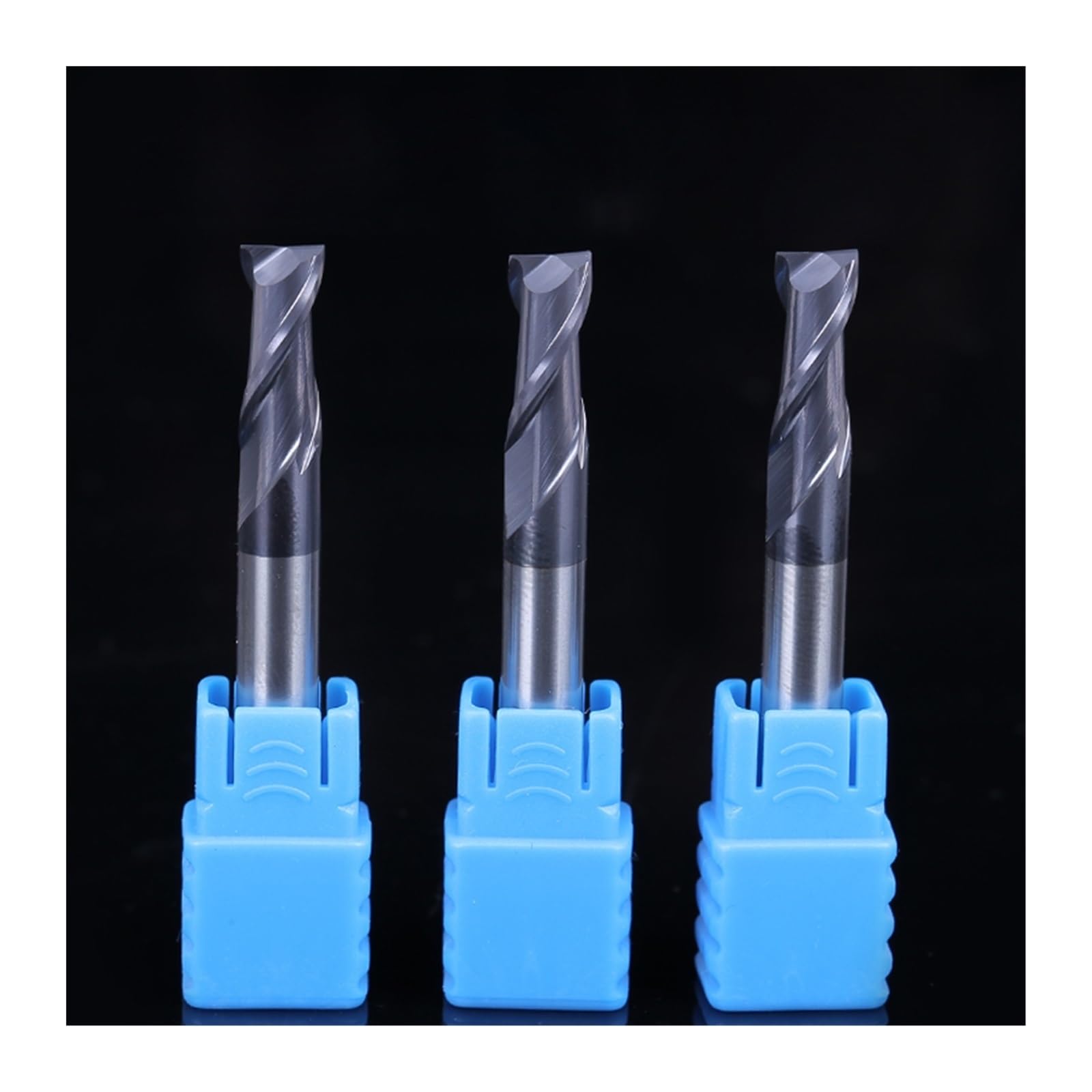 1 szt. Frez palcowy HRC50 2 ostrza narzędzia Cnc przecinak do metalu 4mm 6mm 8mm 10mm węglik stopowy frezowanie stali wolframowej(8x8Dx60L)