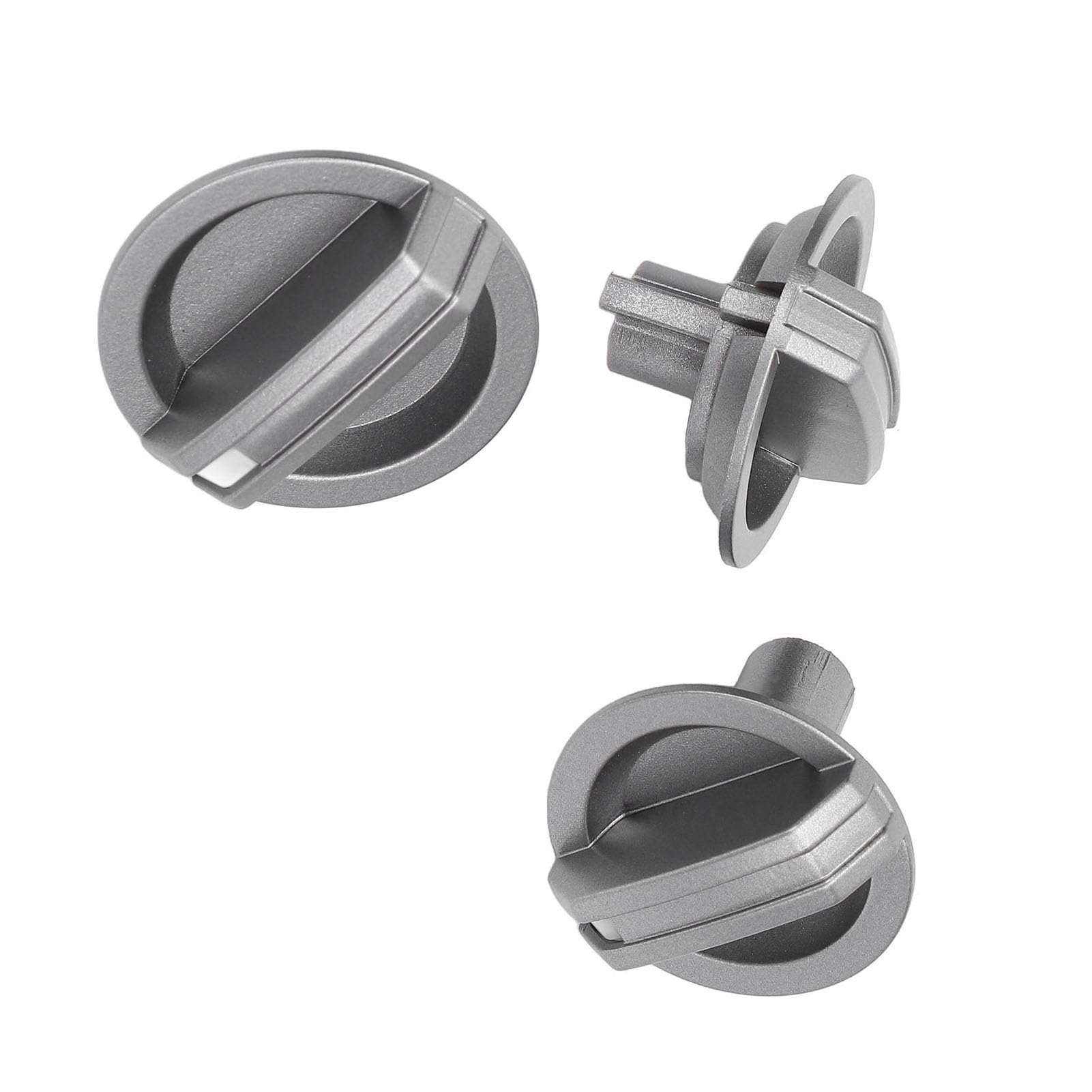 3-teiliger AC-Lüfter-Bedienknopf mit Hoher Festigkeit, Kratzfest, für BT-50 2006–2011, 2009–2011, Hergestellt aus ABS-Material in Automobilqualität
