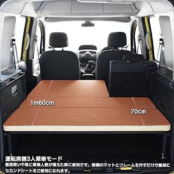 【Ｂフレーム部分】未使用　カングー　ベッドキット Amazon.co.jp: カングー m.flat ベッドキット レザー type レザー