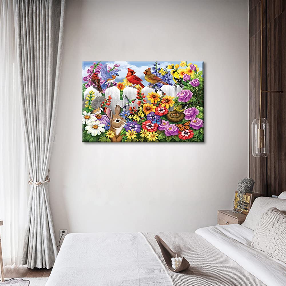 Arte Della Parete Su Tela 5 Pezzi Vintage Fiori Di Tulipano Stampe D'Arte Da Parete