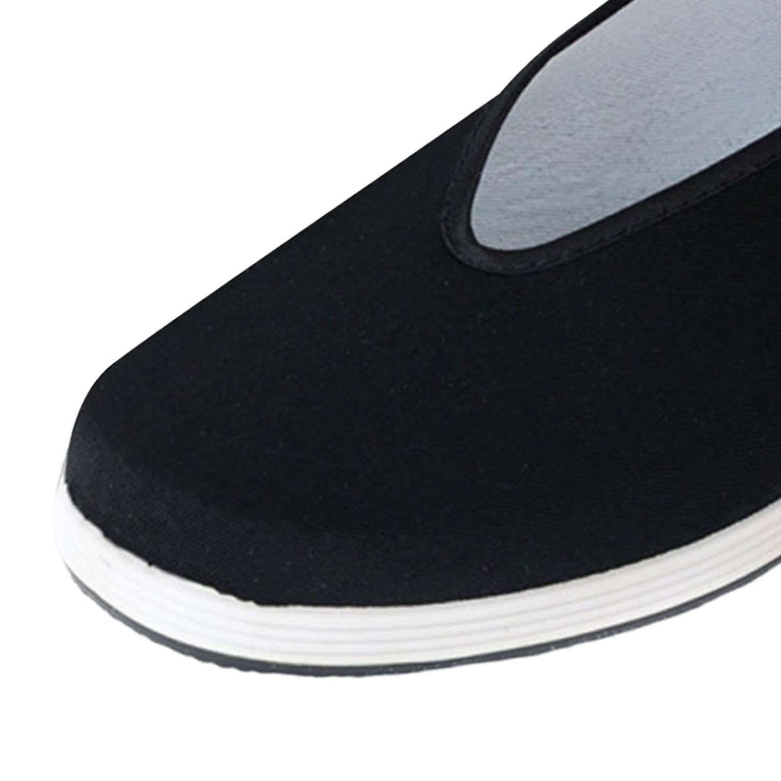 Zapatos de Kung Fu, Zapatos de Lona, Duraderos para Hombres Y Mujeres, Transpirables, Antideslizantes, Suela de Goma, Zapatos de Artes Marciales,