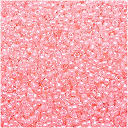 Toho Round Seed Beads 15/0#145 - Ceylon Innocent Pink (8 Grams)