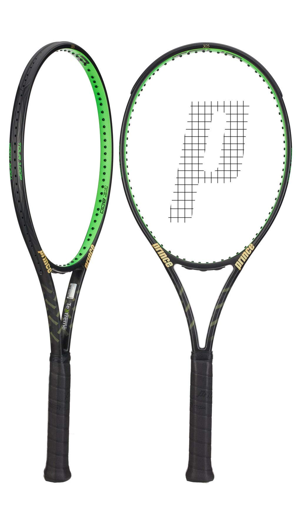 PRINCE TENNIS RACKET TXT2 TOUR 100P (305 GRAMS) WITH ROUND NECK