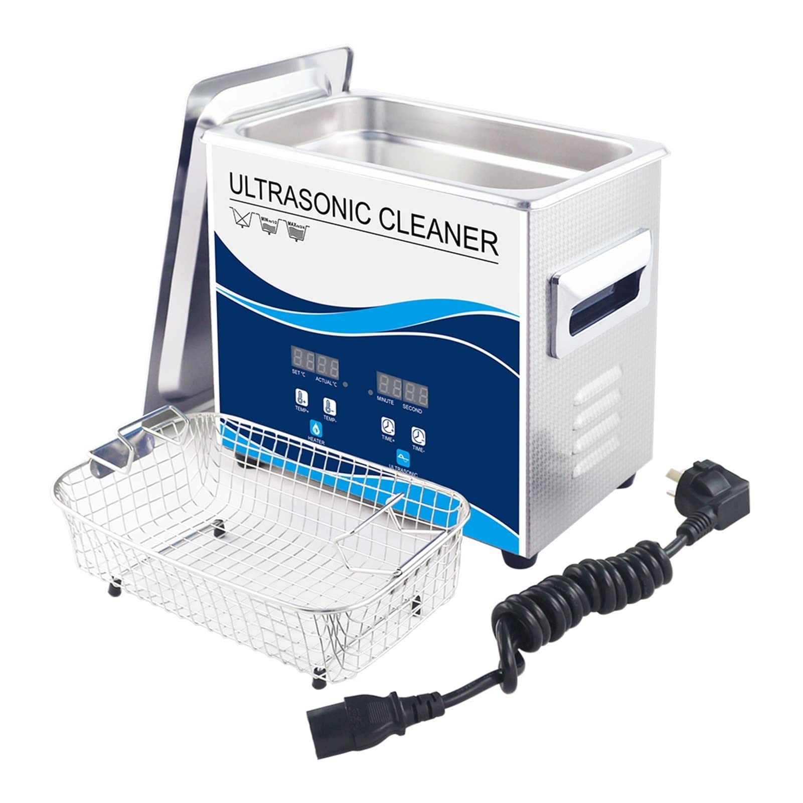 Amazon.co.jp: Ultrasonic Cleaning Machine 3.2L 180W Digital