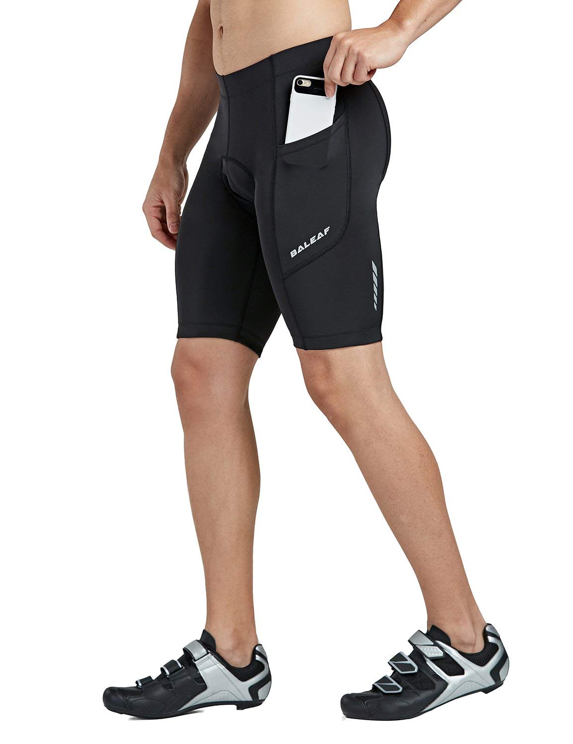BALEAF Mens Cycling Shorts Padded Bike 