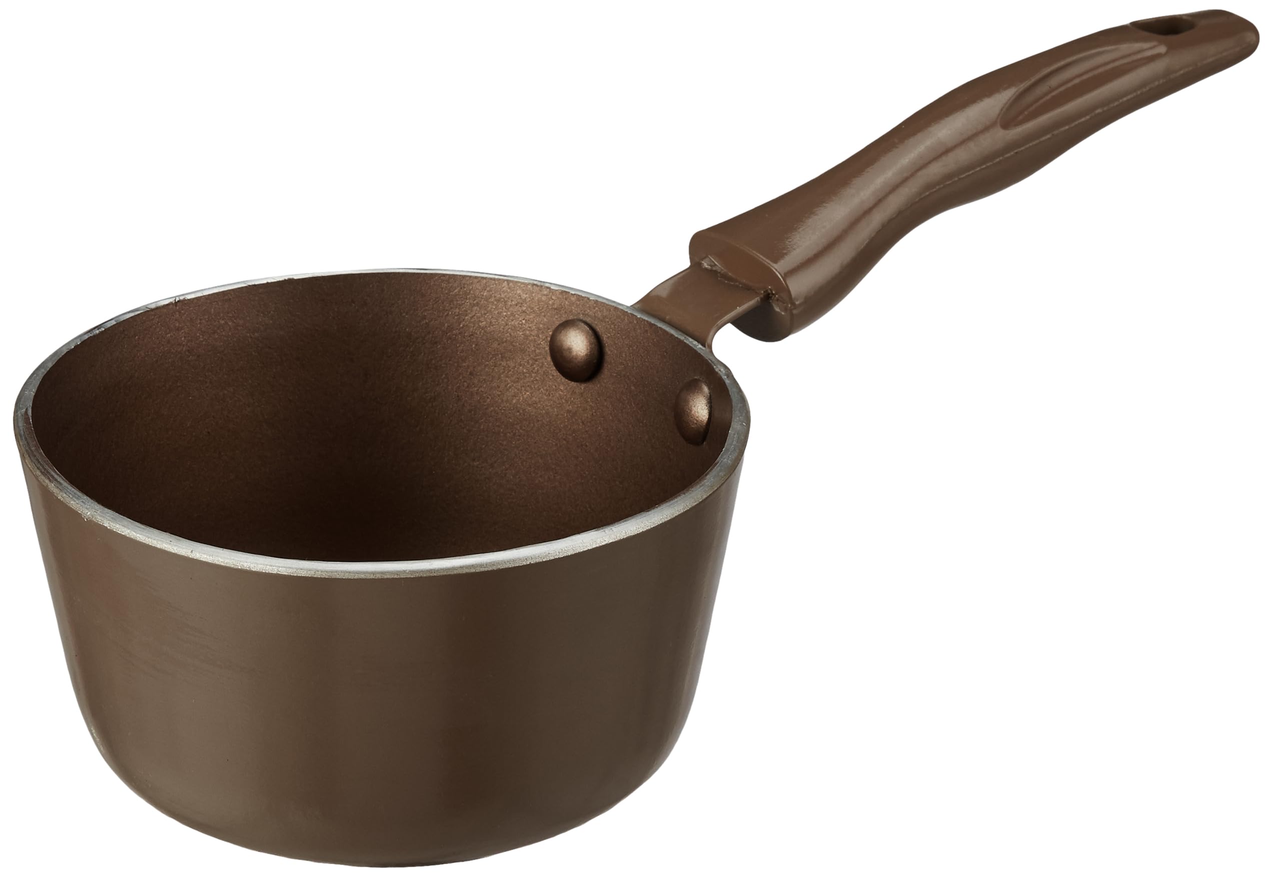 Crystal Mini Series Non Stick Sauce Pan | Pure-Grade Virgin Aluminium | PFOA Free Non-Stick Coating | Cool Touch Handles | Ideal for Cooking in Smaller Quantity | Durable and Long Lasting | 130 mm-picture-11
