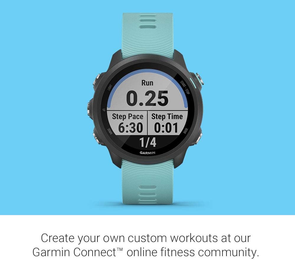 Best Cyber Monday 🔥 Garmin Forerunner 245 Music, GPS Running Smartwatch with Music and Advanced Dynamics, Aqua Amazon Crazy 🔥 Deals Garmin Forerunner 245 Music, GPS Running Smartwatch with Music and Advanced Dynamics, Aqua